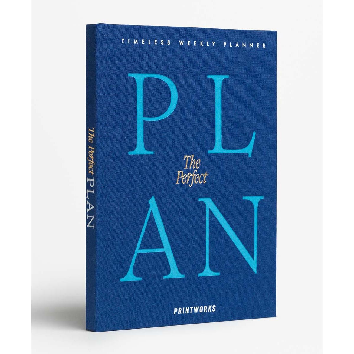 Nedeljni planer - THE PERFECT PLAN, BLUE 