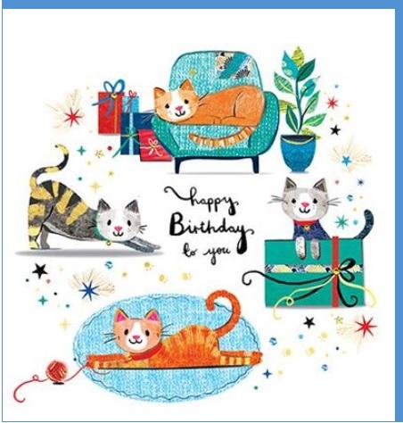 Rođendanska čestitka CATS 
