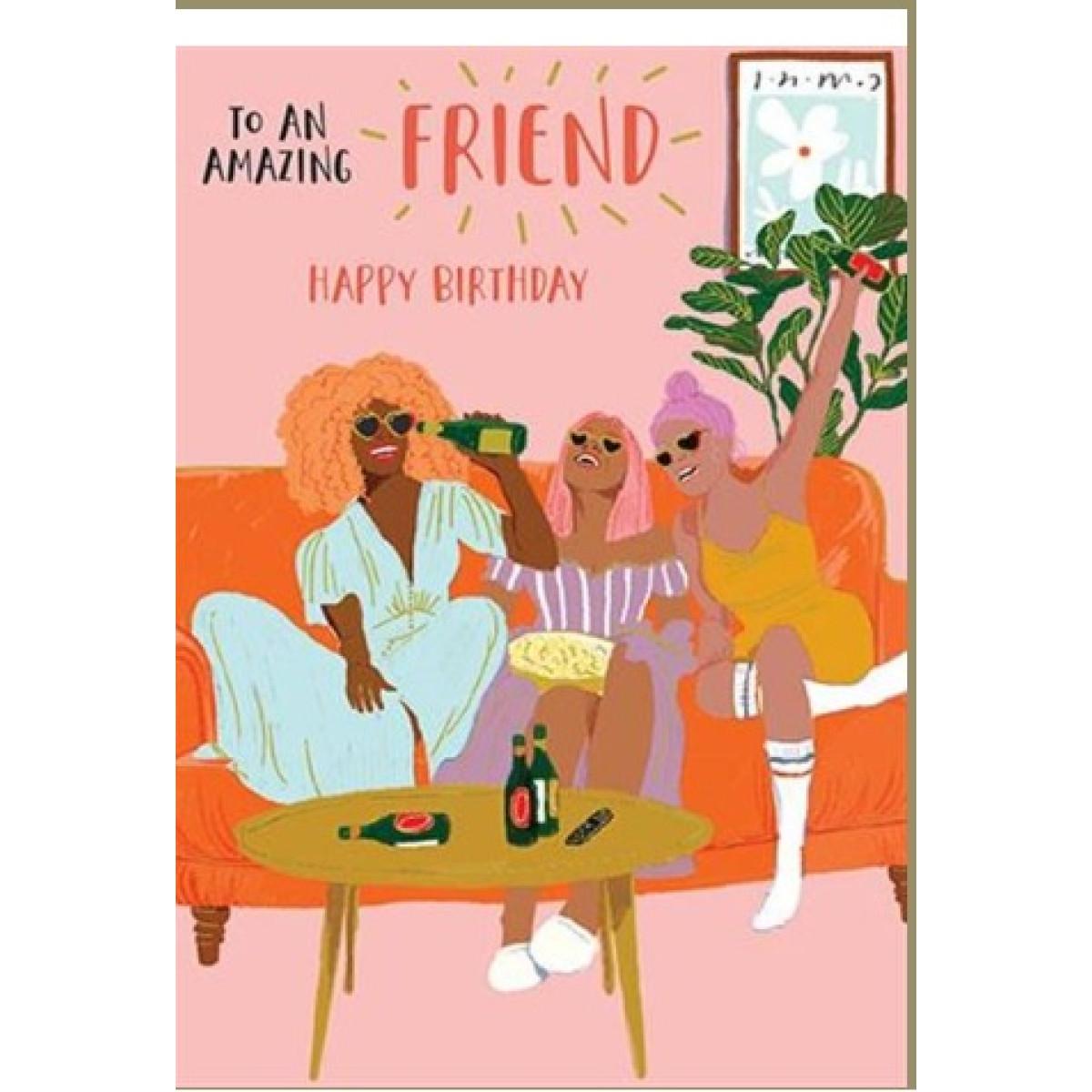 Rođendanska čestitka GIRLS NIGHT IN 