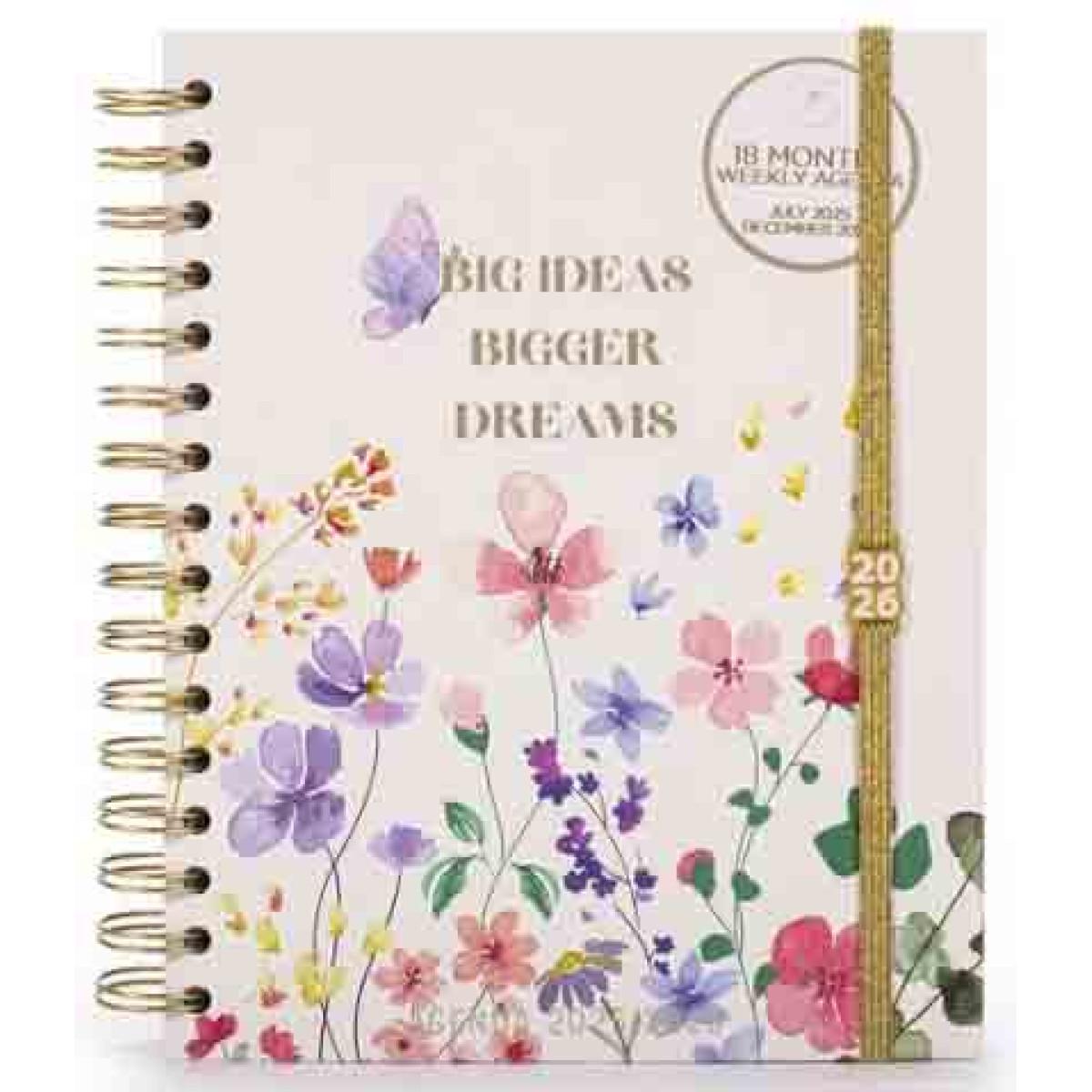 Planer 18 MONTH DAILY BIG IDEAS od jula 2025. do decembra 2026. godine 