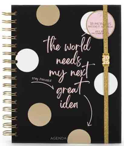 Planer 18 MONTH DAILY THE WORLD od jula 2025. do decembra 2026. godine 