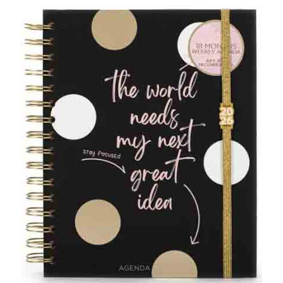 Planer 18 MONTH DAILY THE WORLD od jula 2025. do decembra 2026. godine 