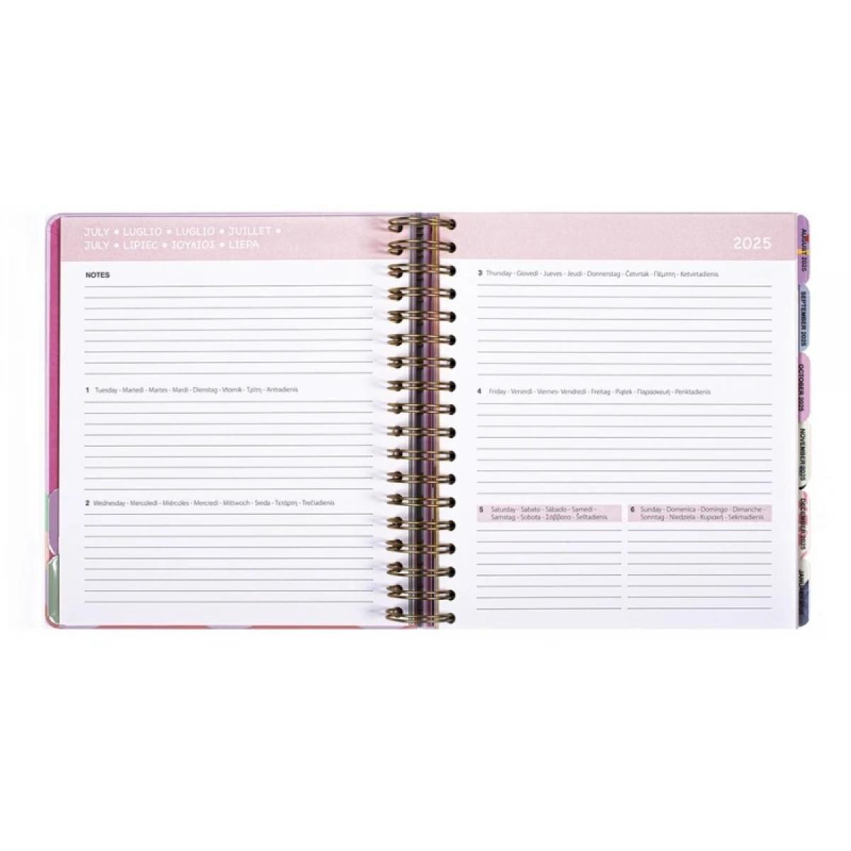 Datumirani planer AMAZING PLANS AHEAD (jul 2025 - dec 2026) 