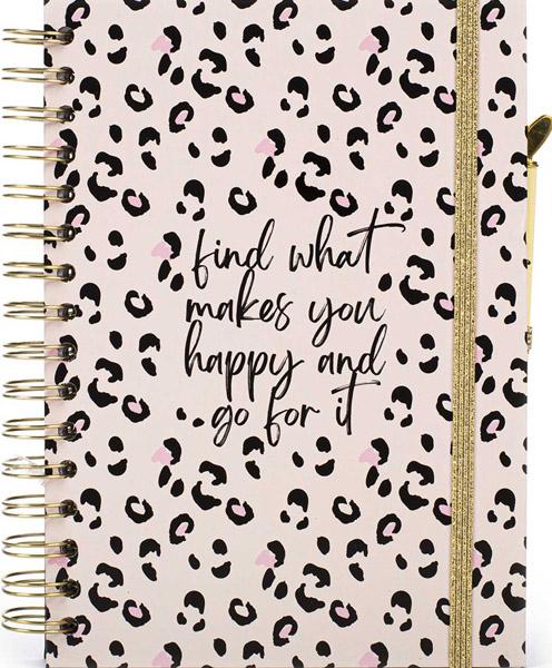 Spiralni notes A5 sa hemijskom olovkom 