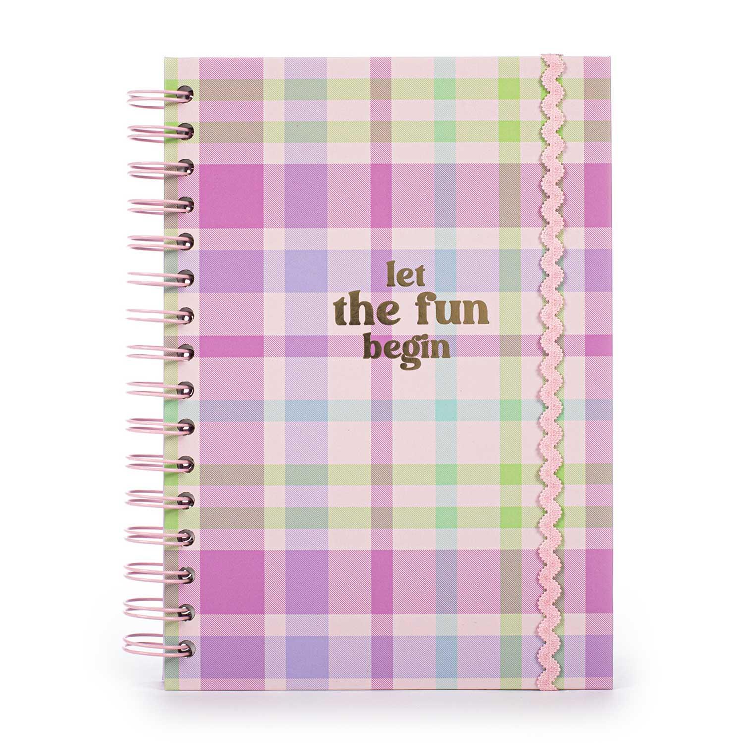 Spiralni notes A5 + 4 mini signira 