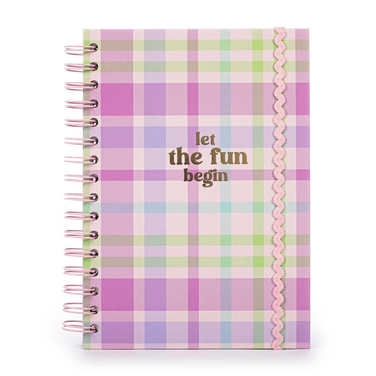 Spiralni notes A5 + 4 mini signira 