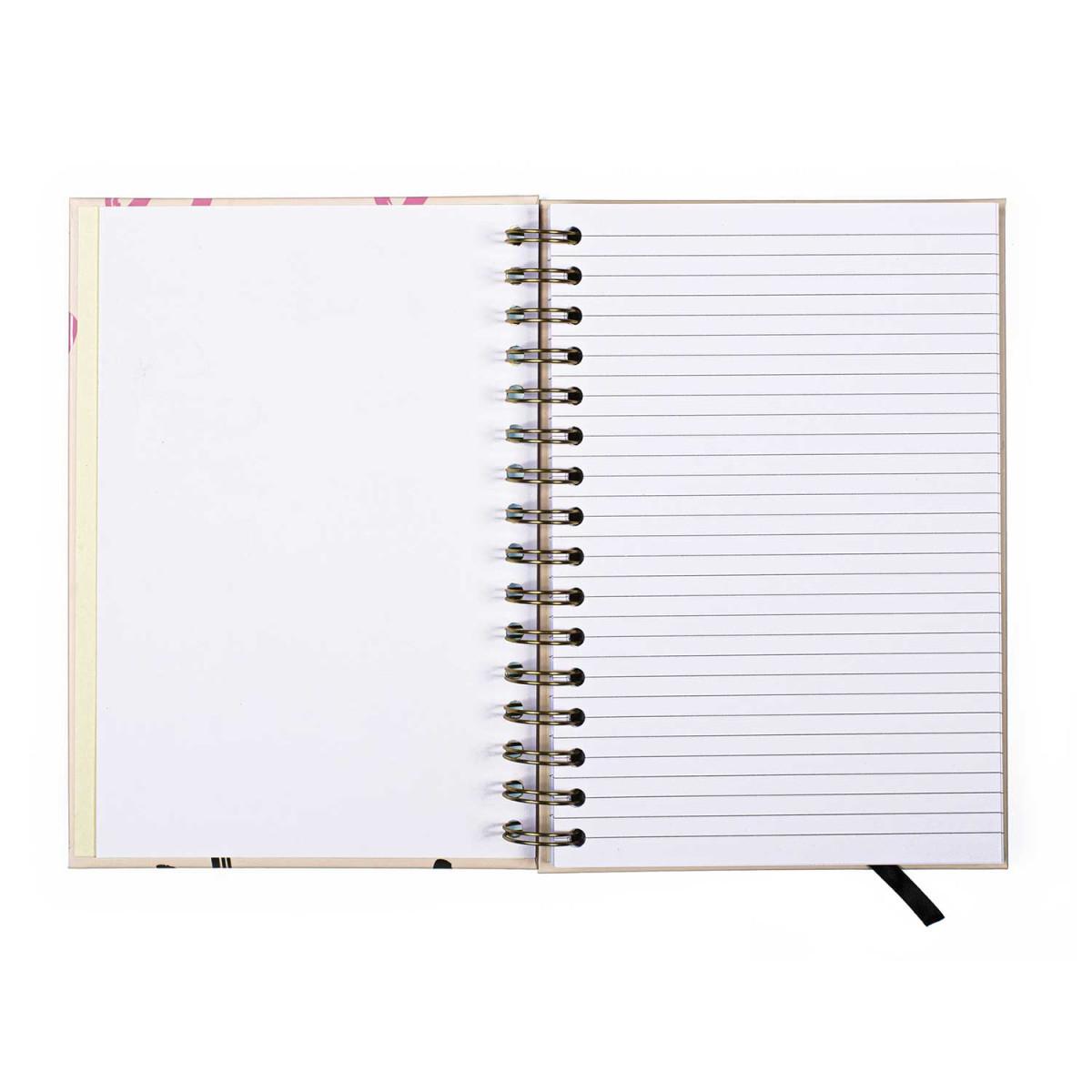 Spiralni notes A5 + 4 mini signira 