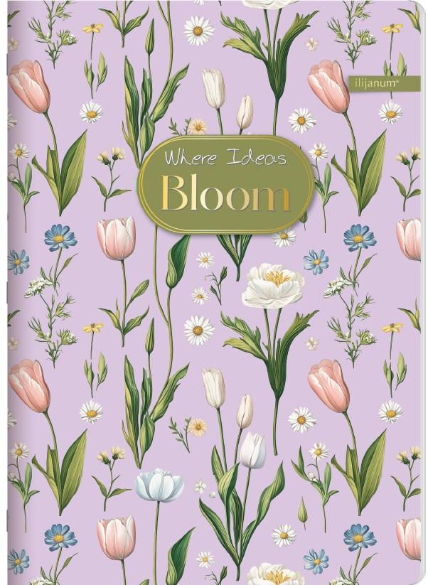 Sveska na kvadratiće A4 BLOOM 52 lista (Više vrsta) 