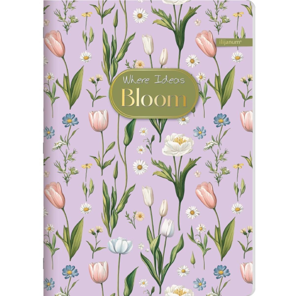 Sveska na kvadratiće A4 BLOOM 52 lista (Više vrsta) 