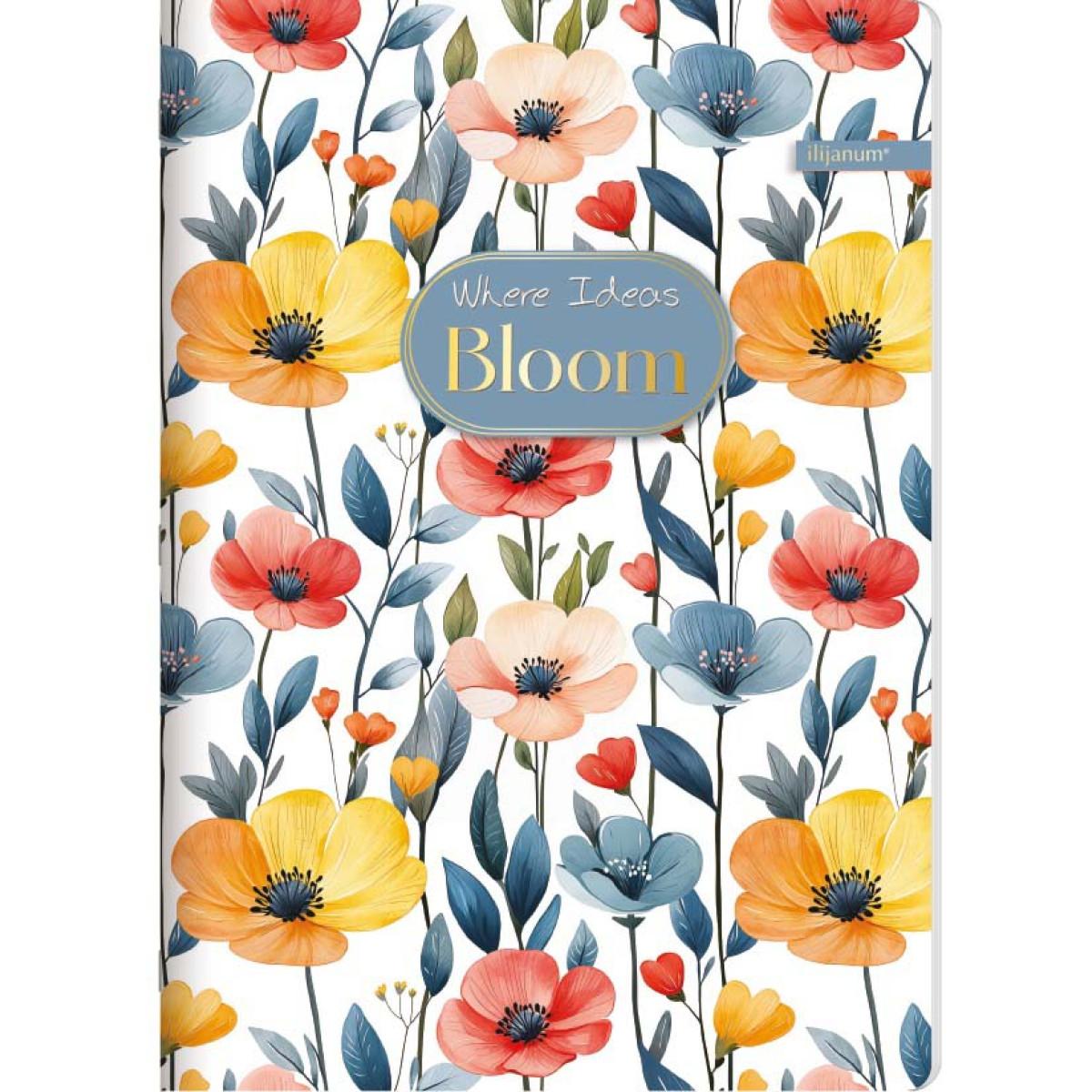 Sveska na kvadratiće A4 BLOOM 52 lista (Više vrsta) 