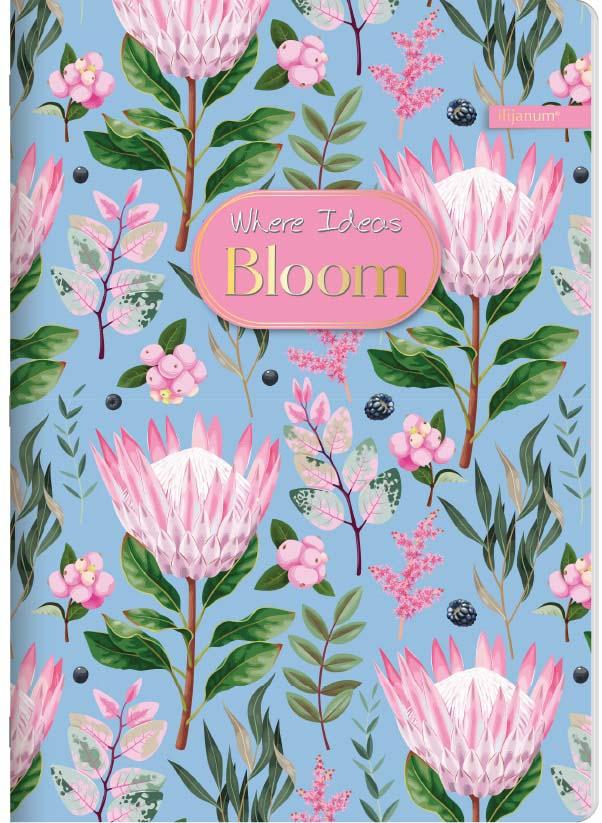 Sveska na kvadratiće A4 BLOOM 52 lista (Više vrsta) 