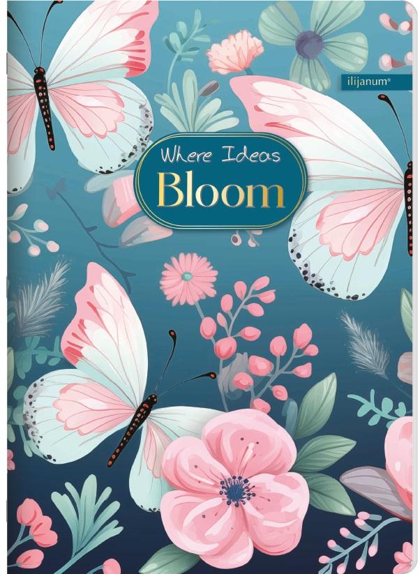 Sveska na kvadratiće A5 BLOOM 52 lista (Više vrsta) 