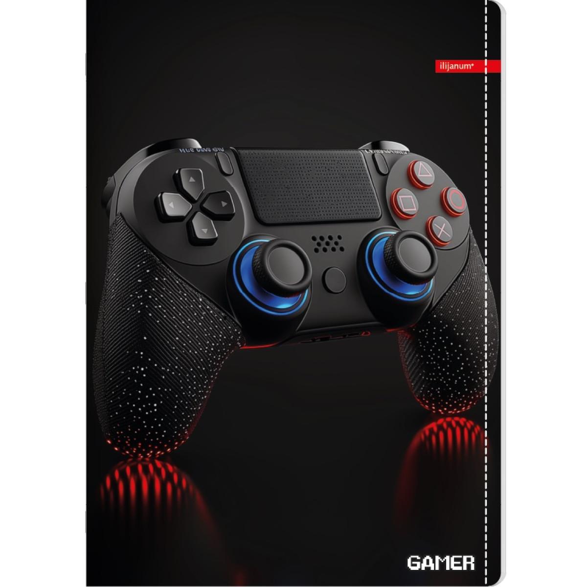 Sveska na linije A5 GAMER 52 lista (Više vrsta) 