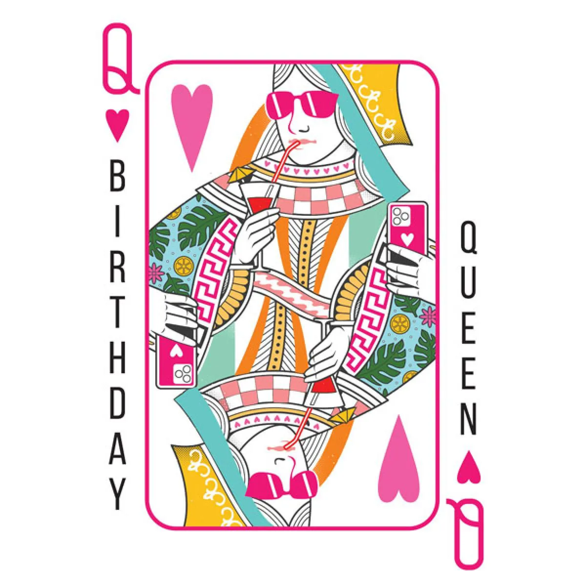Rođendanska čestitka BIRTHDAY QUEEN 