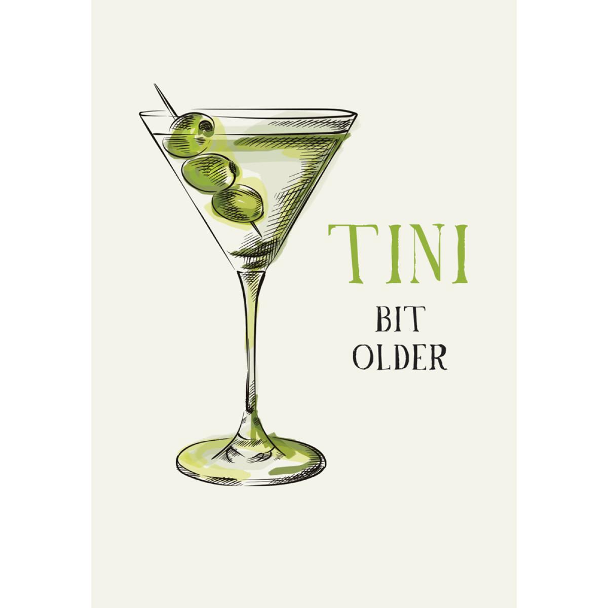 Rođendanska čestitka TINI BIT OLDER 