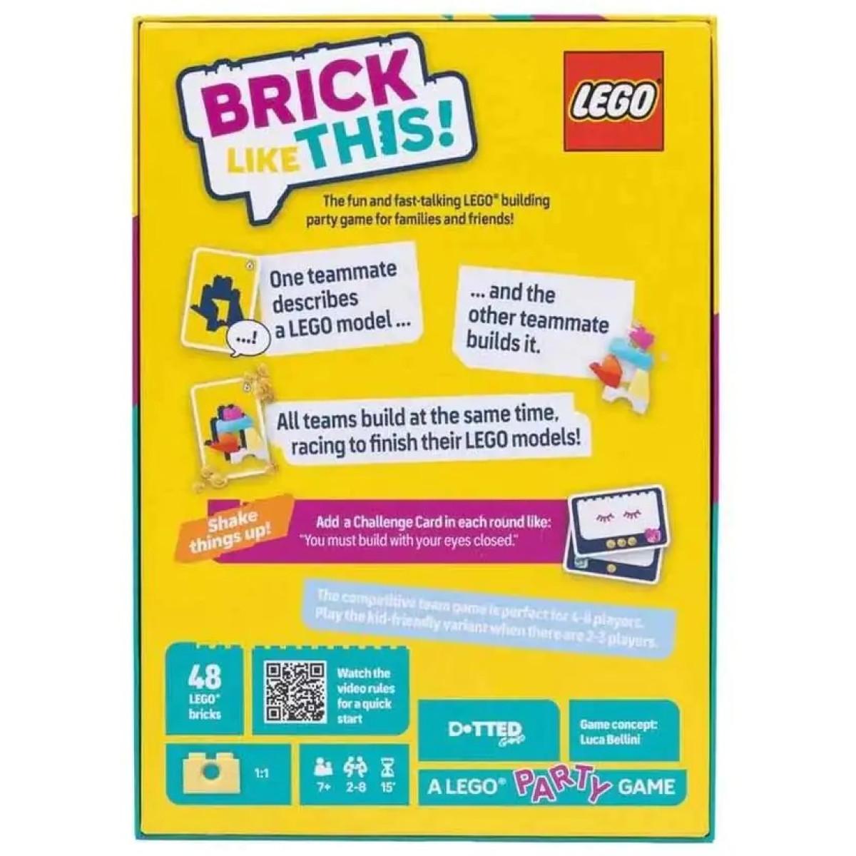 Društvena igra LEGO BRICK LIKE THIS ! 