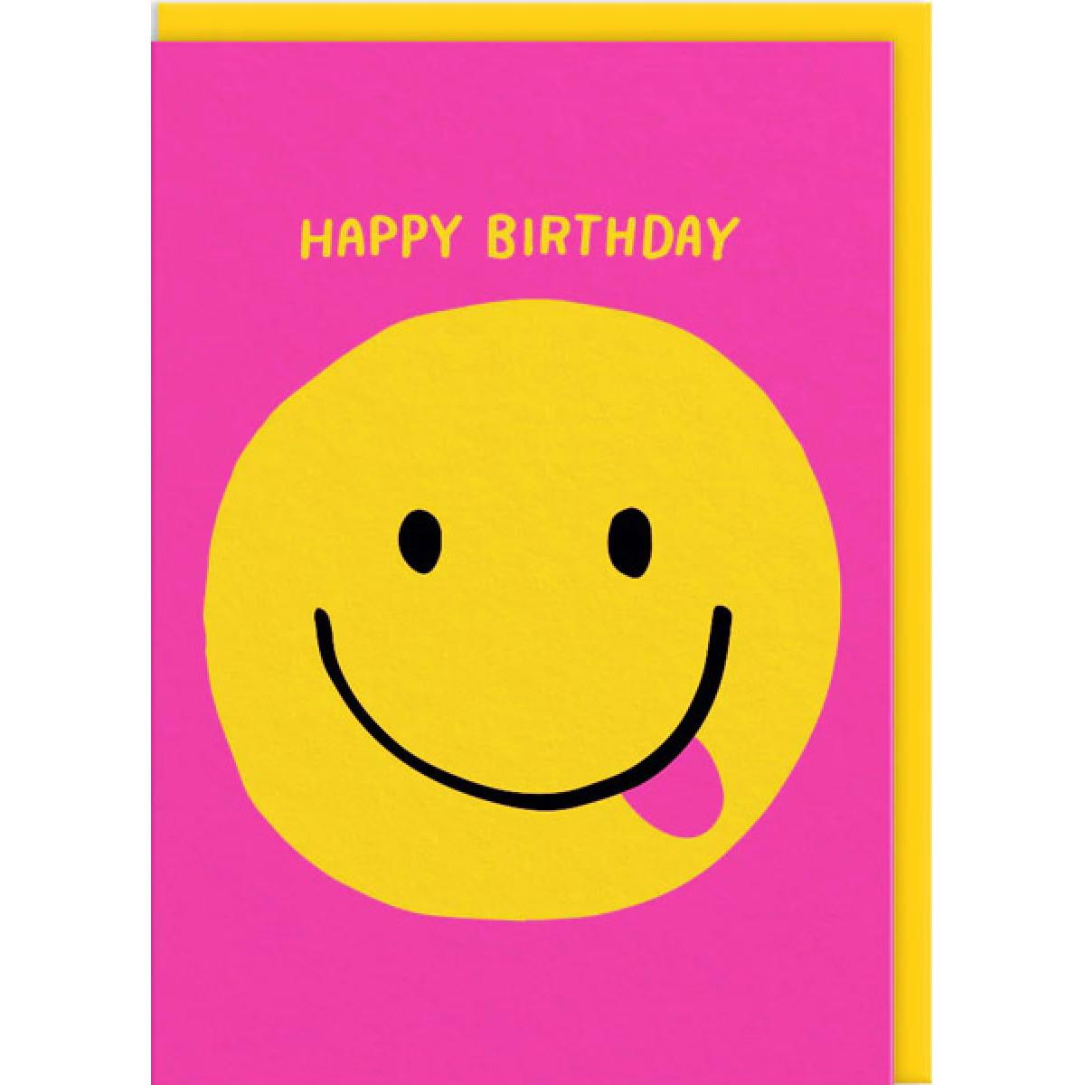 Rođendanska čestitka SMILEY FACE 