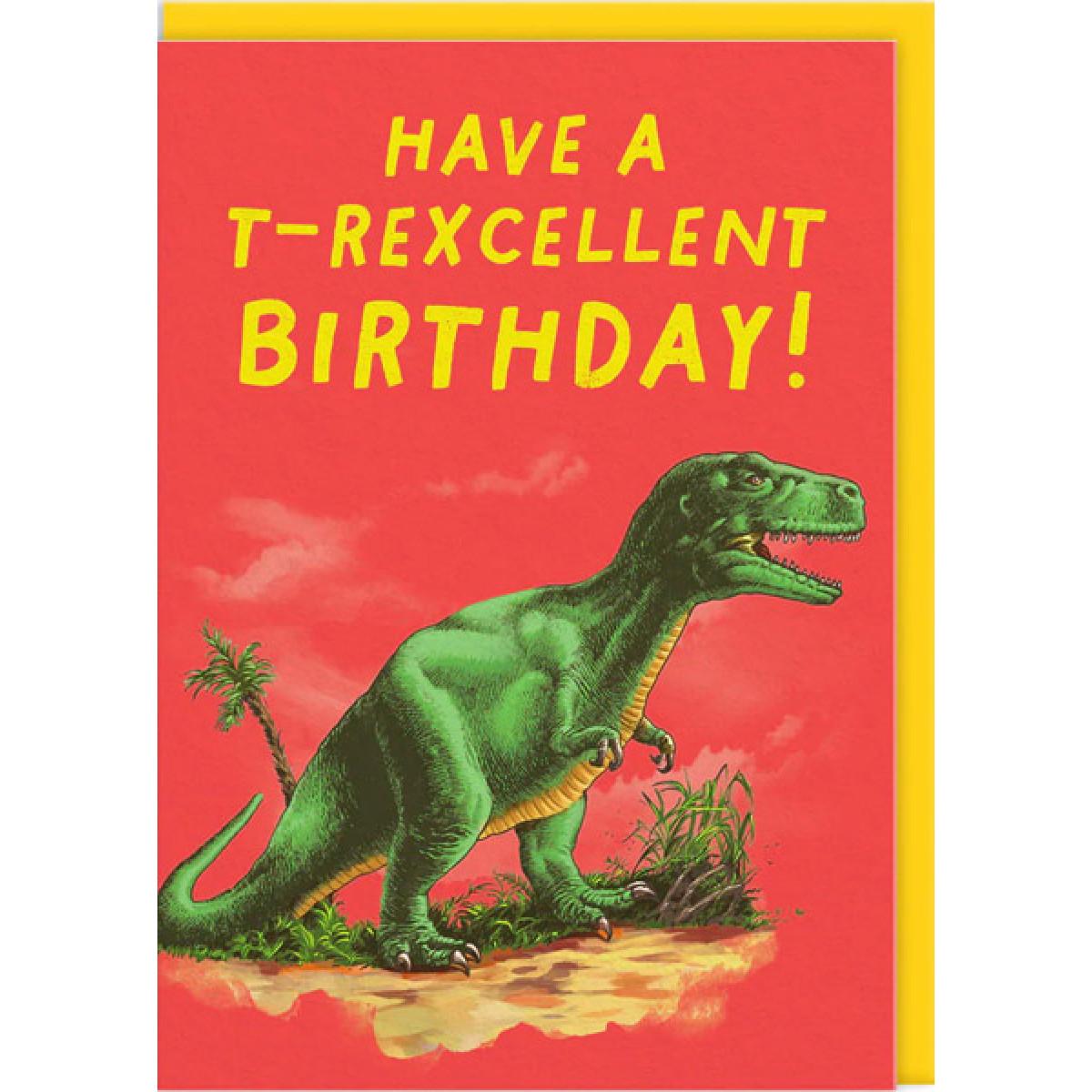 Rođendanska čestitka T-REXCELLENT 