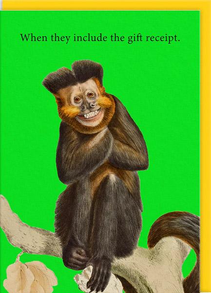 Čestitka GIFT RECEIPT 