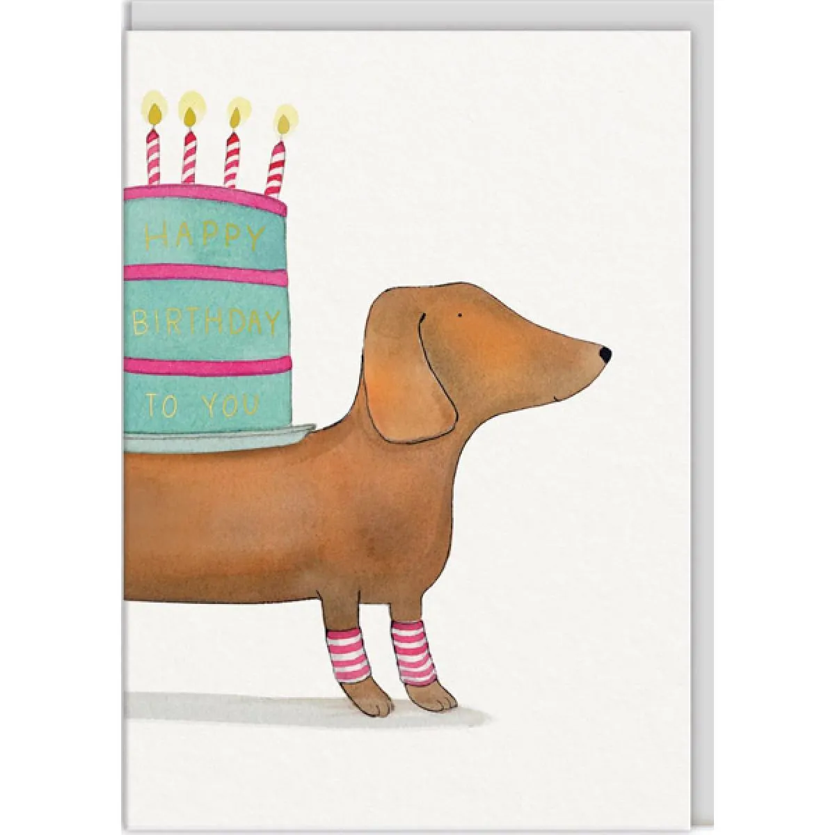 Rođendanska čestitka BIRTHDAY DACHSHUND 