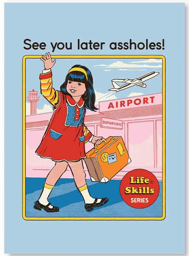 Čestitka SEE YOU LATER 