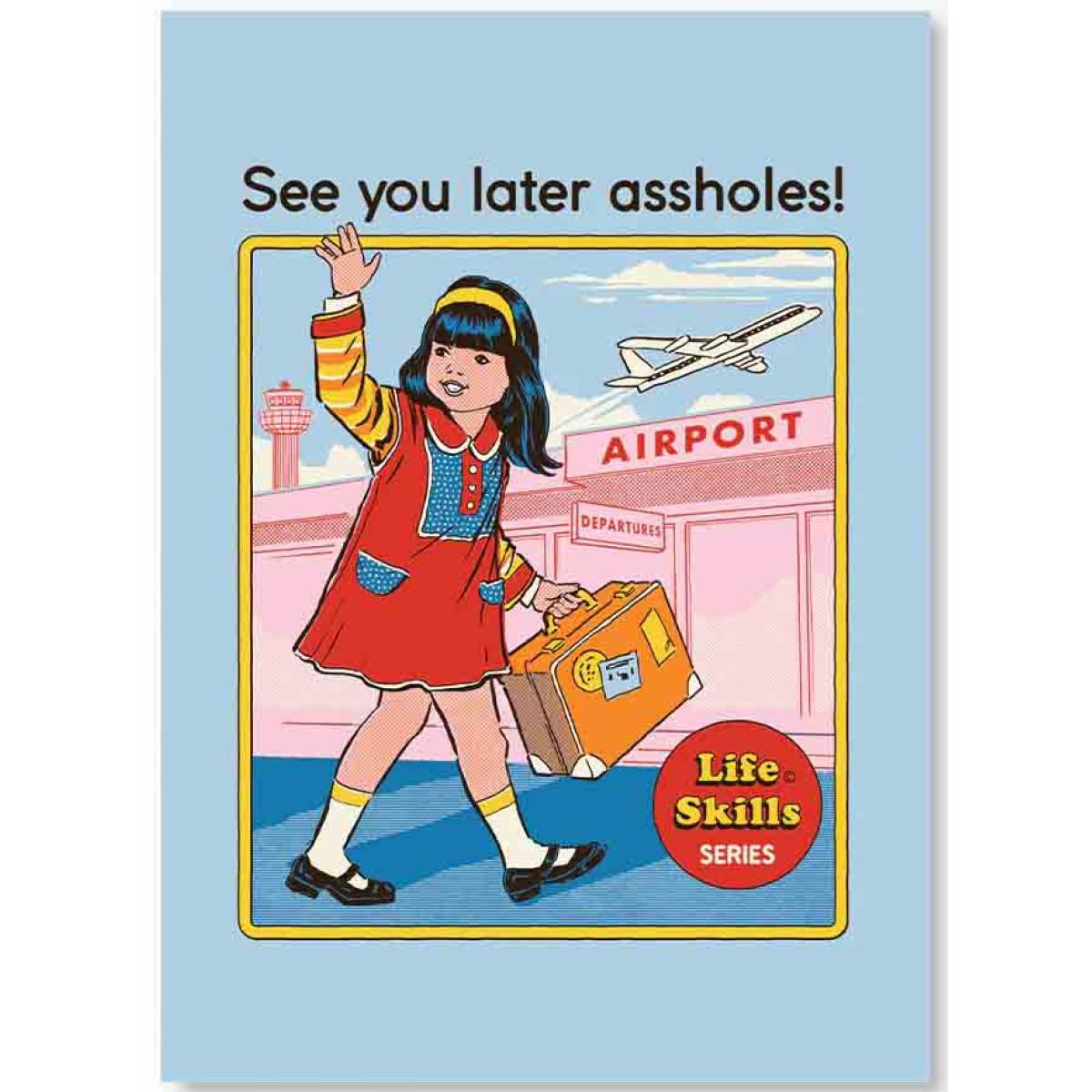 Čestitka SEE YOU LATER 