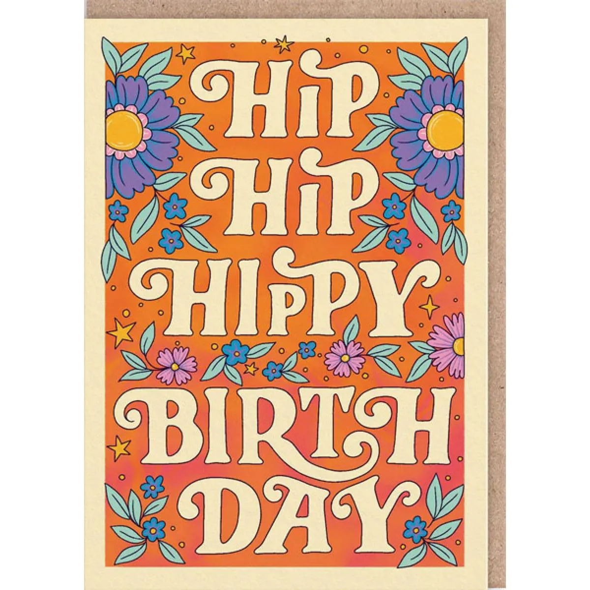 Rođendanska čestitka HIP HIP HIPPY BIRTHDAY 