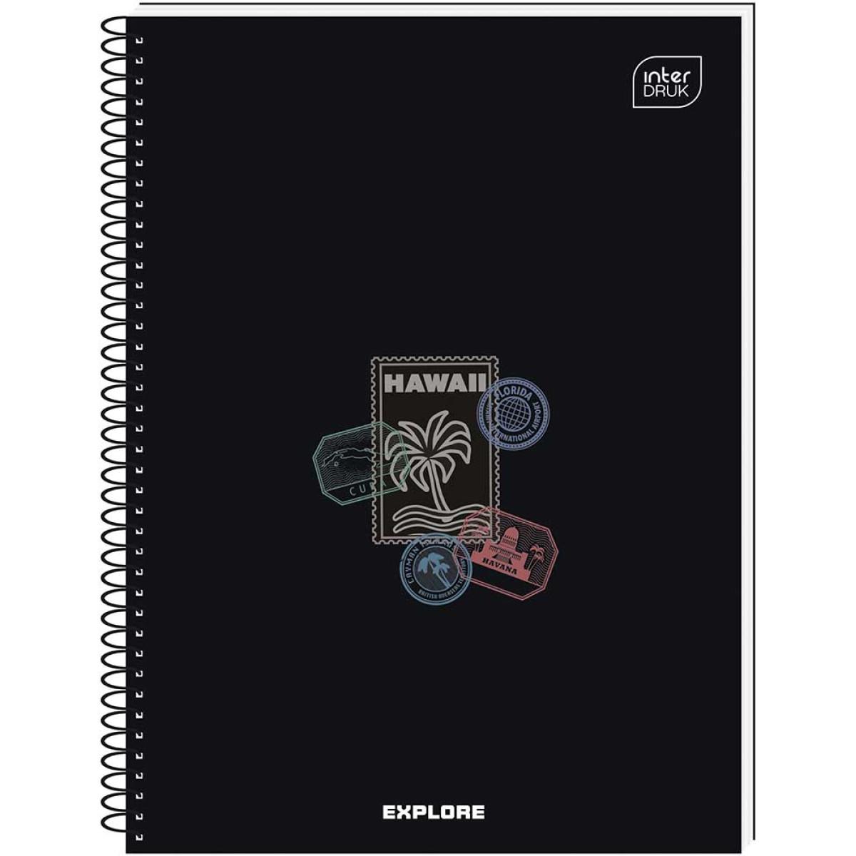 Spiralni notes A4, 50 listova na kvadratiće (Više vrsta) 