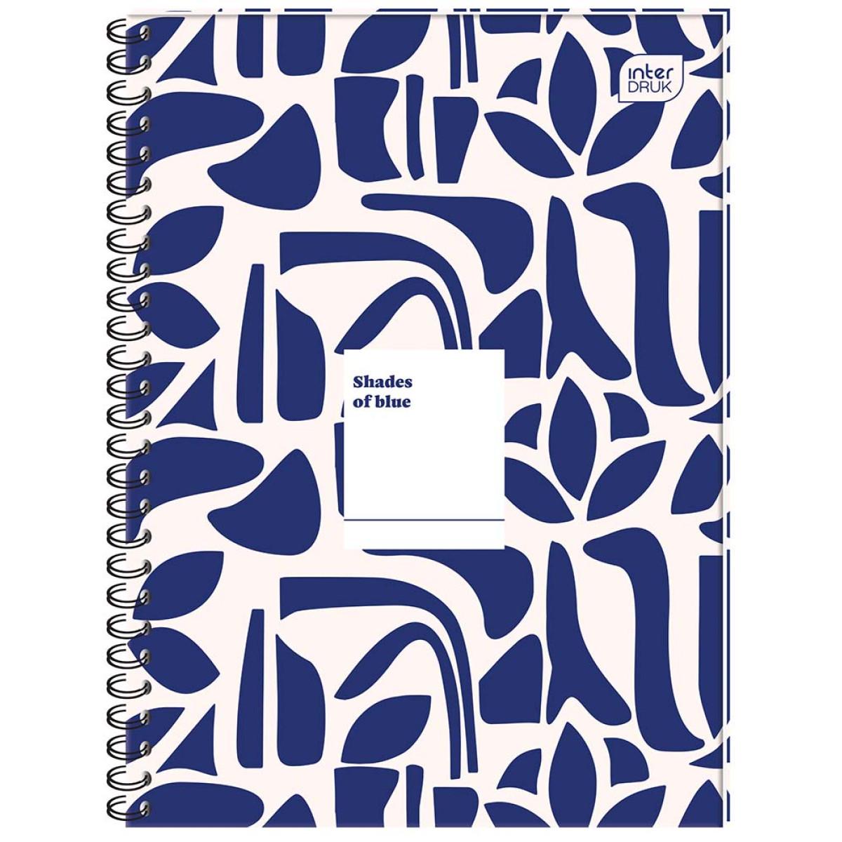 Spiralni notes A5, tvrde korice, 100 listova na kvadratiće (Više vrsta) 