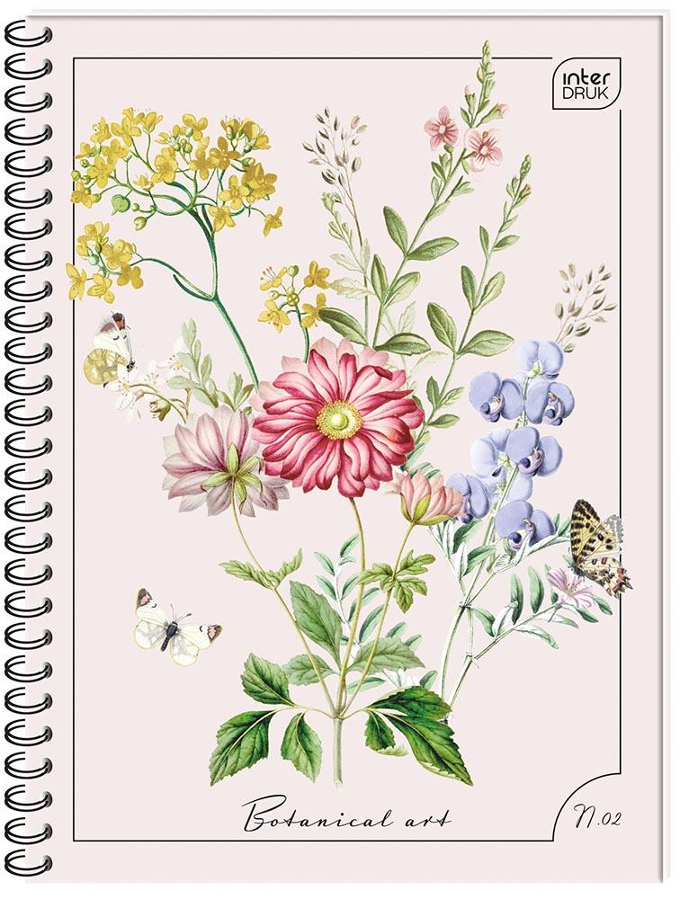 Spiralni notes A5, tvrde korice, 100 listova na kvadratiće (Više vrsta) 