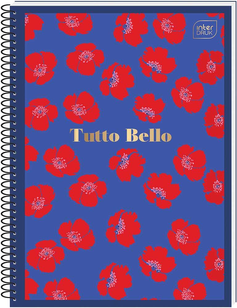 Spiralni notes A6 TUTTO BELLO 80 listova na kvadratiće (Više vrsta) 