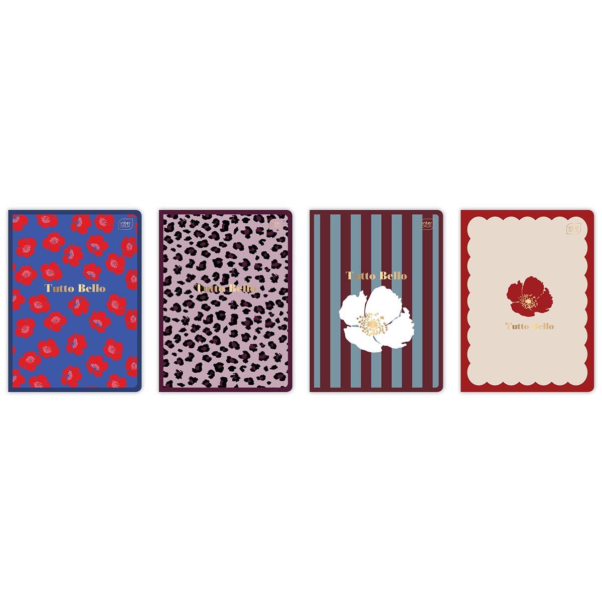 Sveska na kvadratiće A5 TUTTO BELLO 60 listova (Više vrsta) 