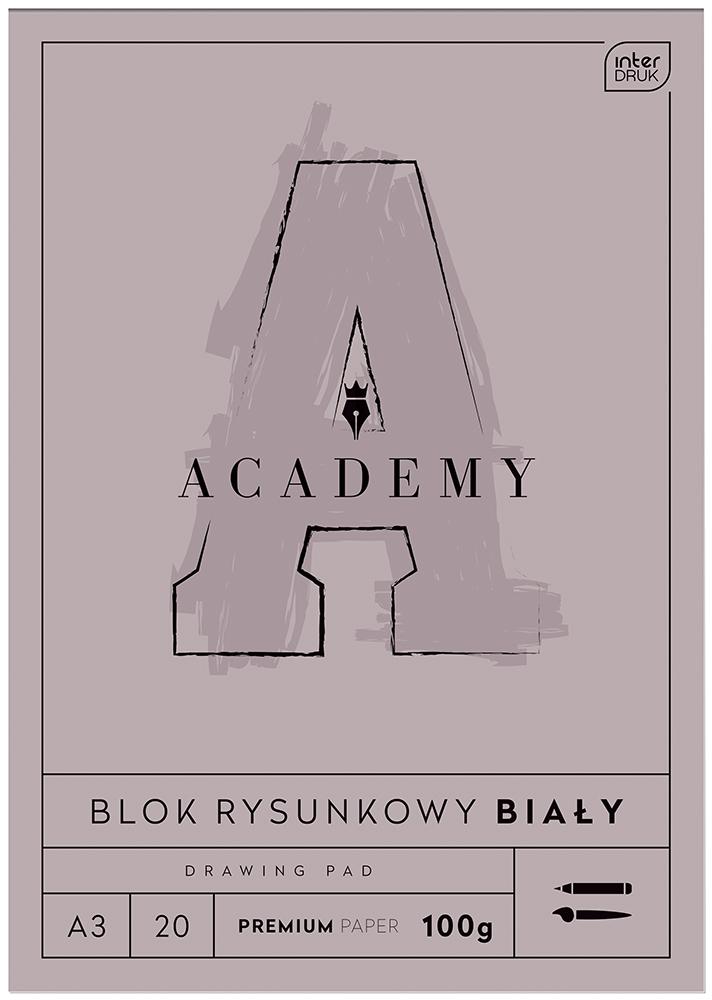 Blok za crtanje A3 formata ACADEMY 20 listova 
