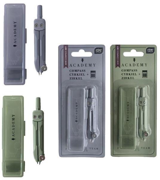 Mini šestar ACADEMY (DVE VRSTE) 