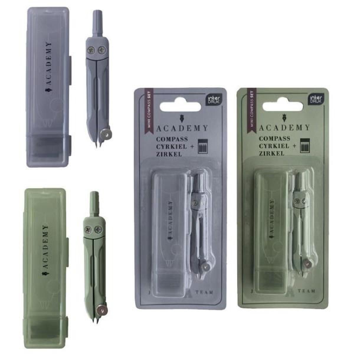 Mini šestar ACADEMY (DVE VRSTE) 