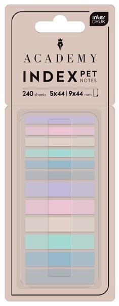 Set  240 samolepljivih plastificiranih obeleživača 