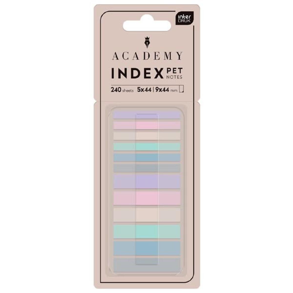 Set  240 samolepljivih plastificiranih obeleživača 