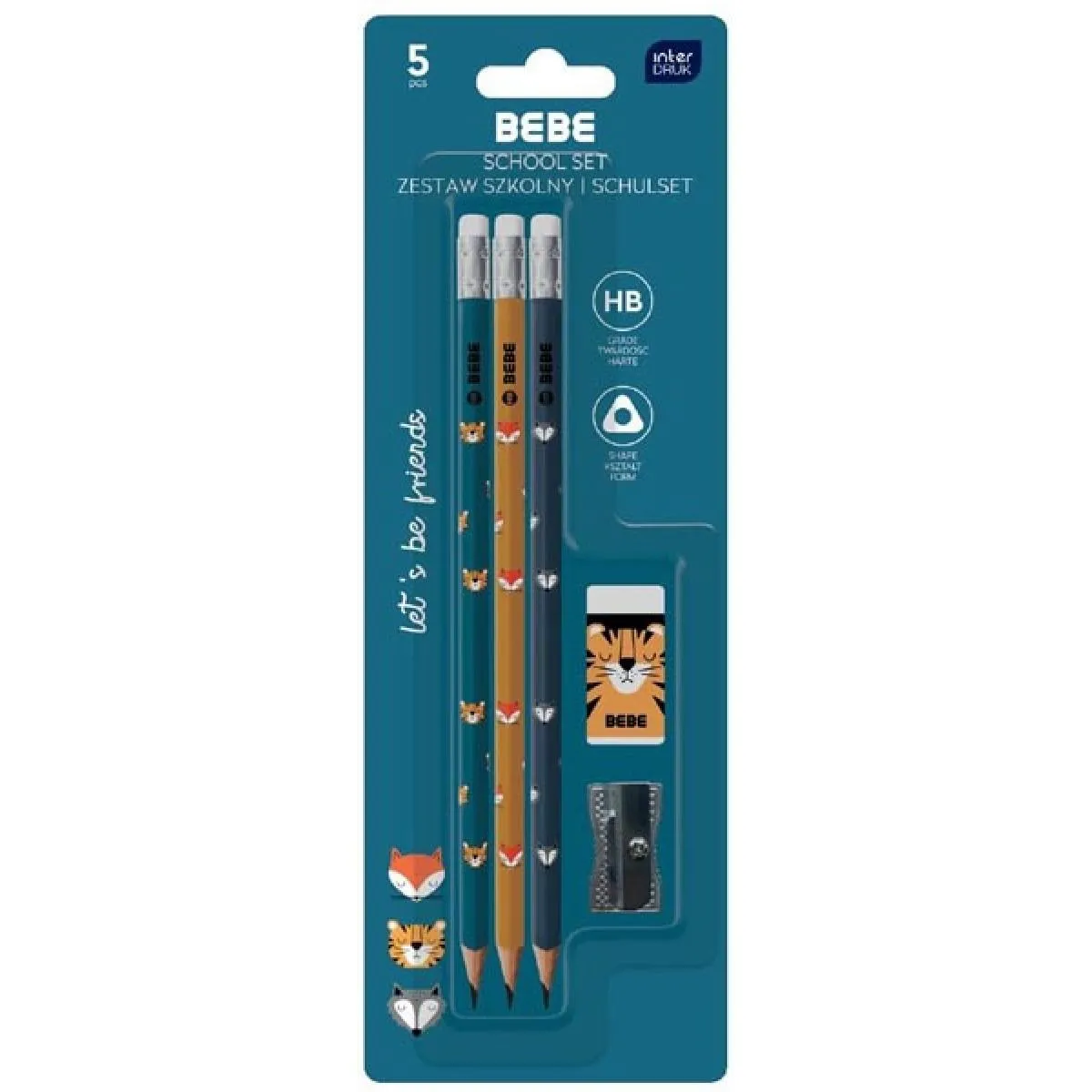 Školski set  FRIENDS -plavi 