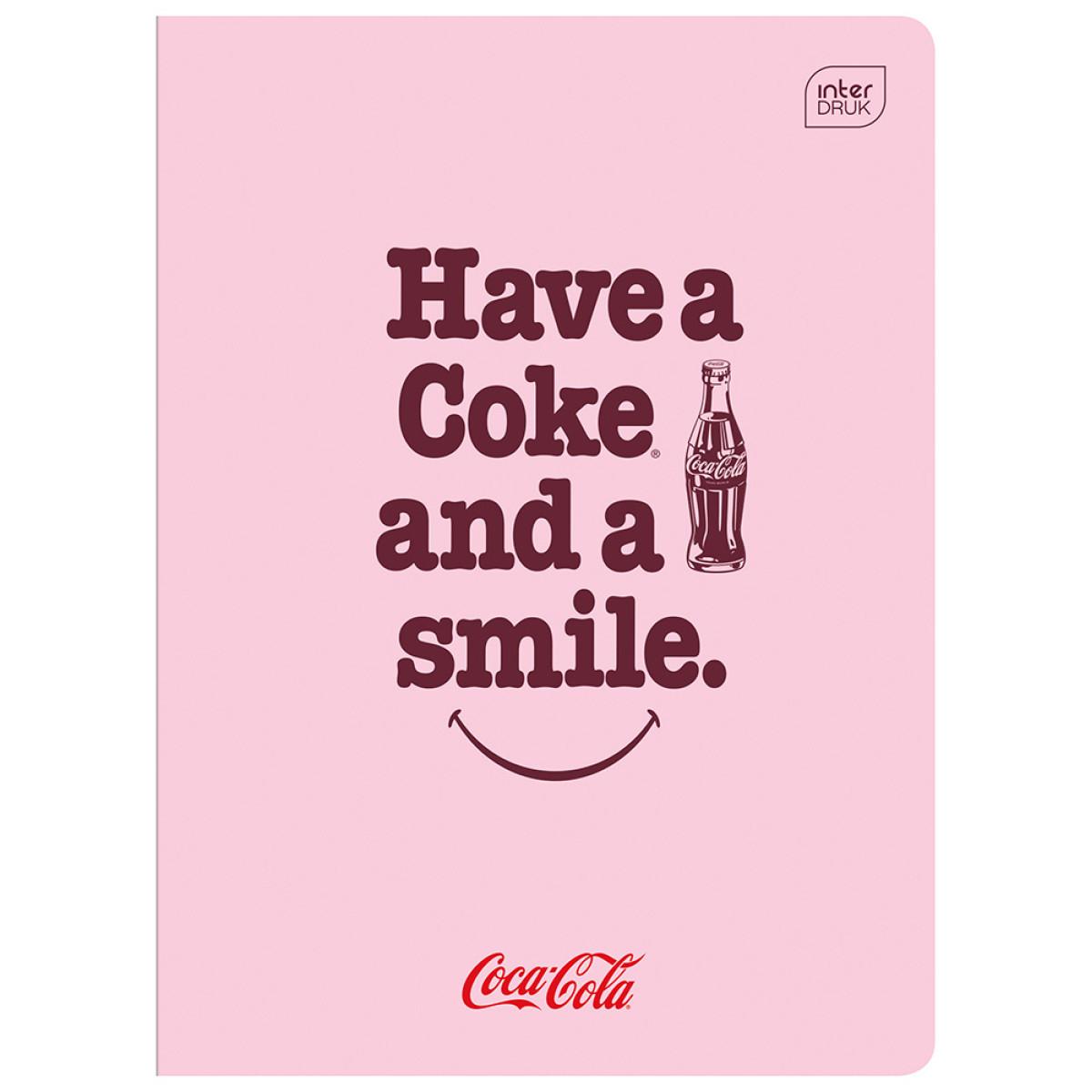 Školska sveska A5 linije COCA COLA (ČETIRI VRSTE) 