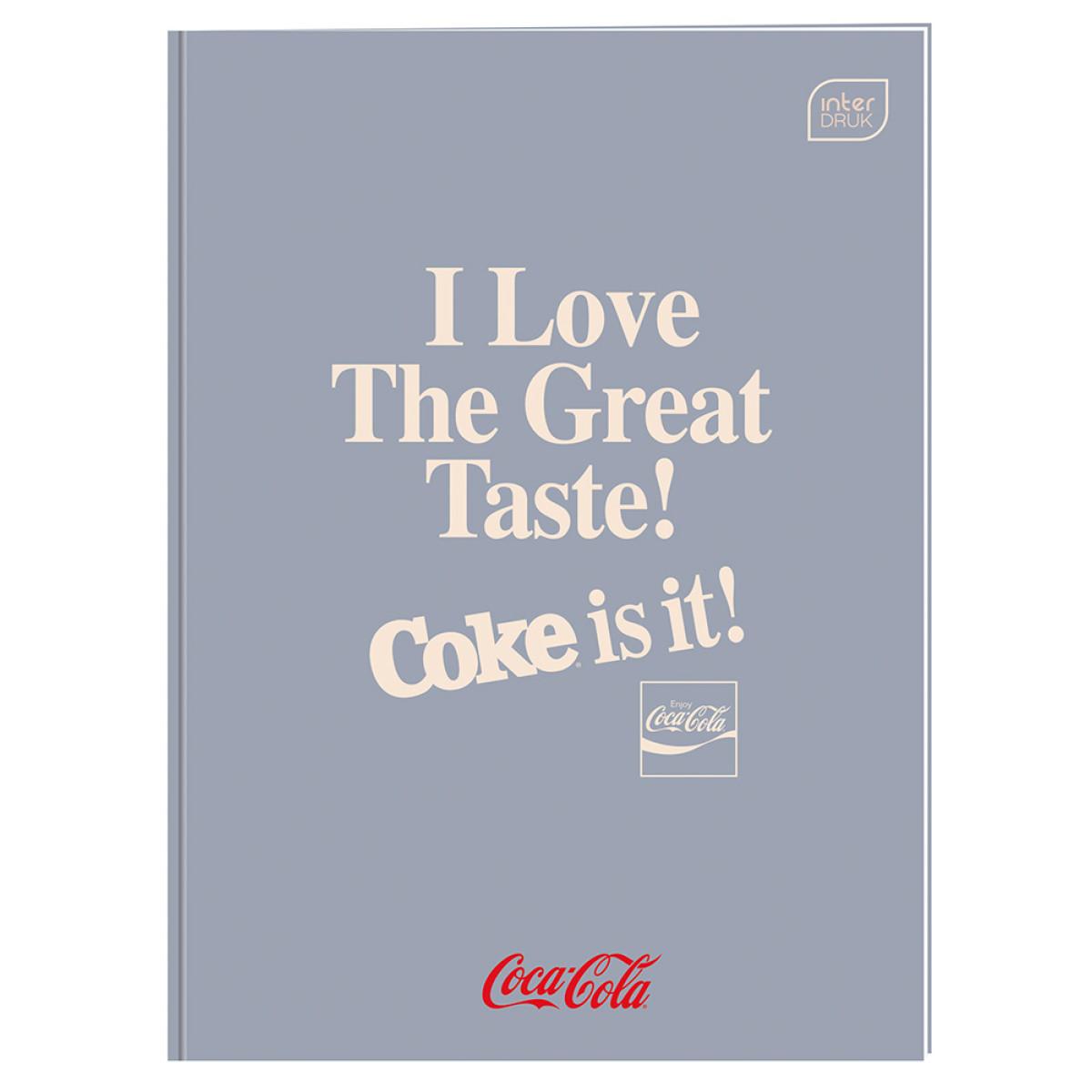 Školska sveska A4 kvadratići COCA COLA  (TRI VRSTE) 