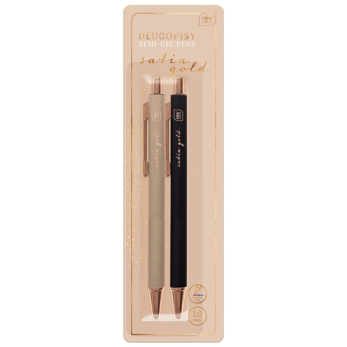 Set dve hemijske olovke SATIN GOLD (DVE VRSTE) 