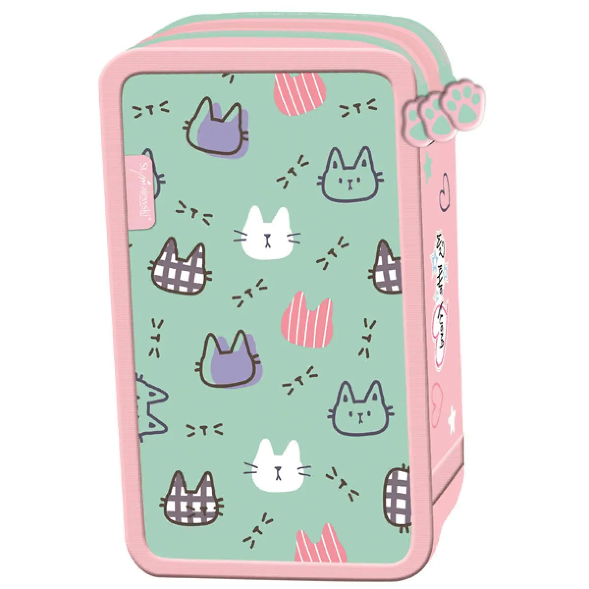 Pernica puna trodelna FLUFFY KITTY 