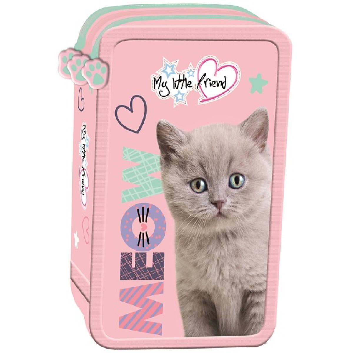 Pernica puna trodelna FLUFFY KITTY 