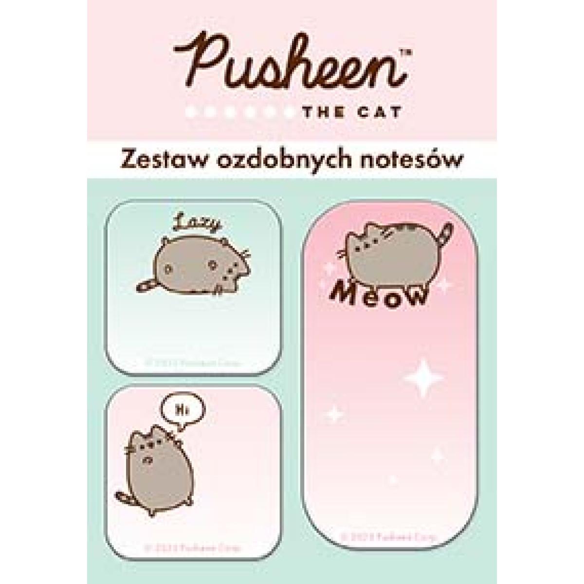 Samolepljivi blokčići PUSHEEN THE CAT 3 kom 