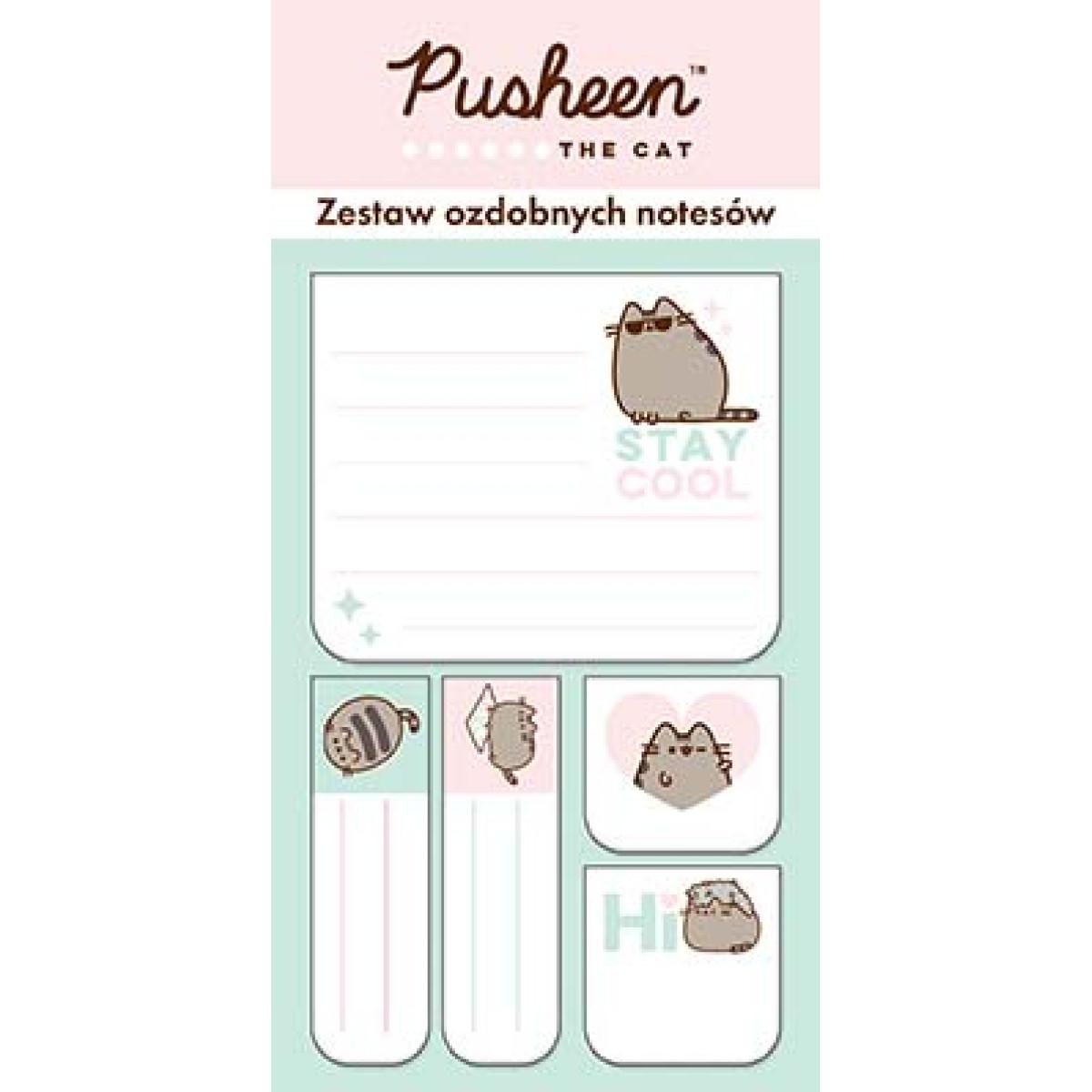 Samolepljivi blokčići PUSHEEN THE CAT 5 kom 