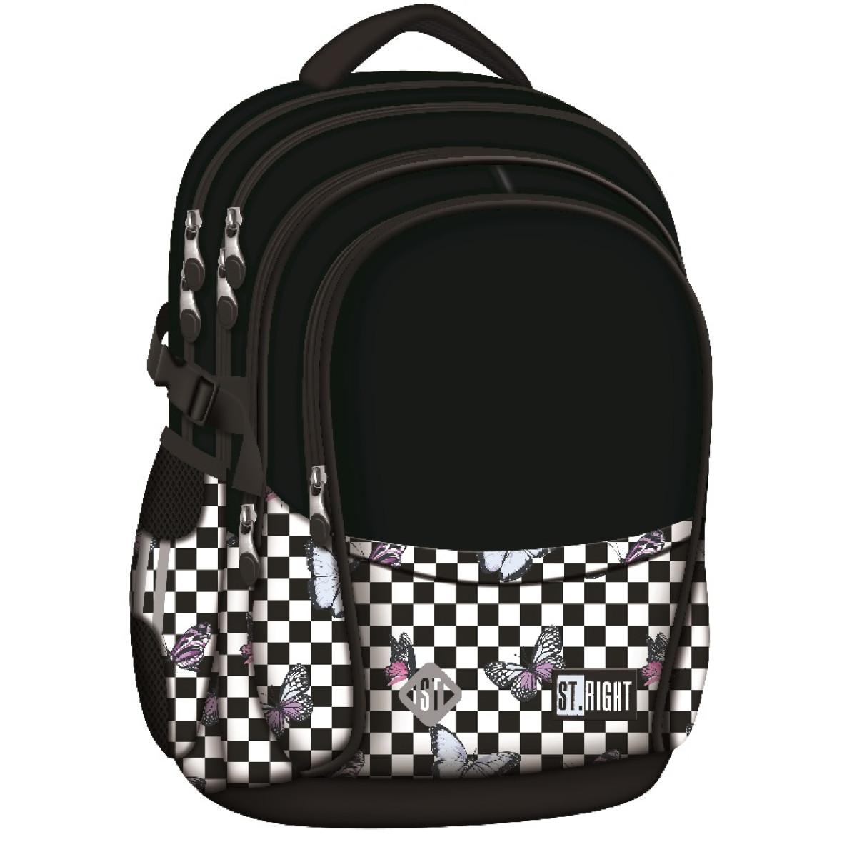 Ranac školski CHESSBOARD  BUTTERFLIES 
