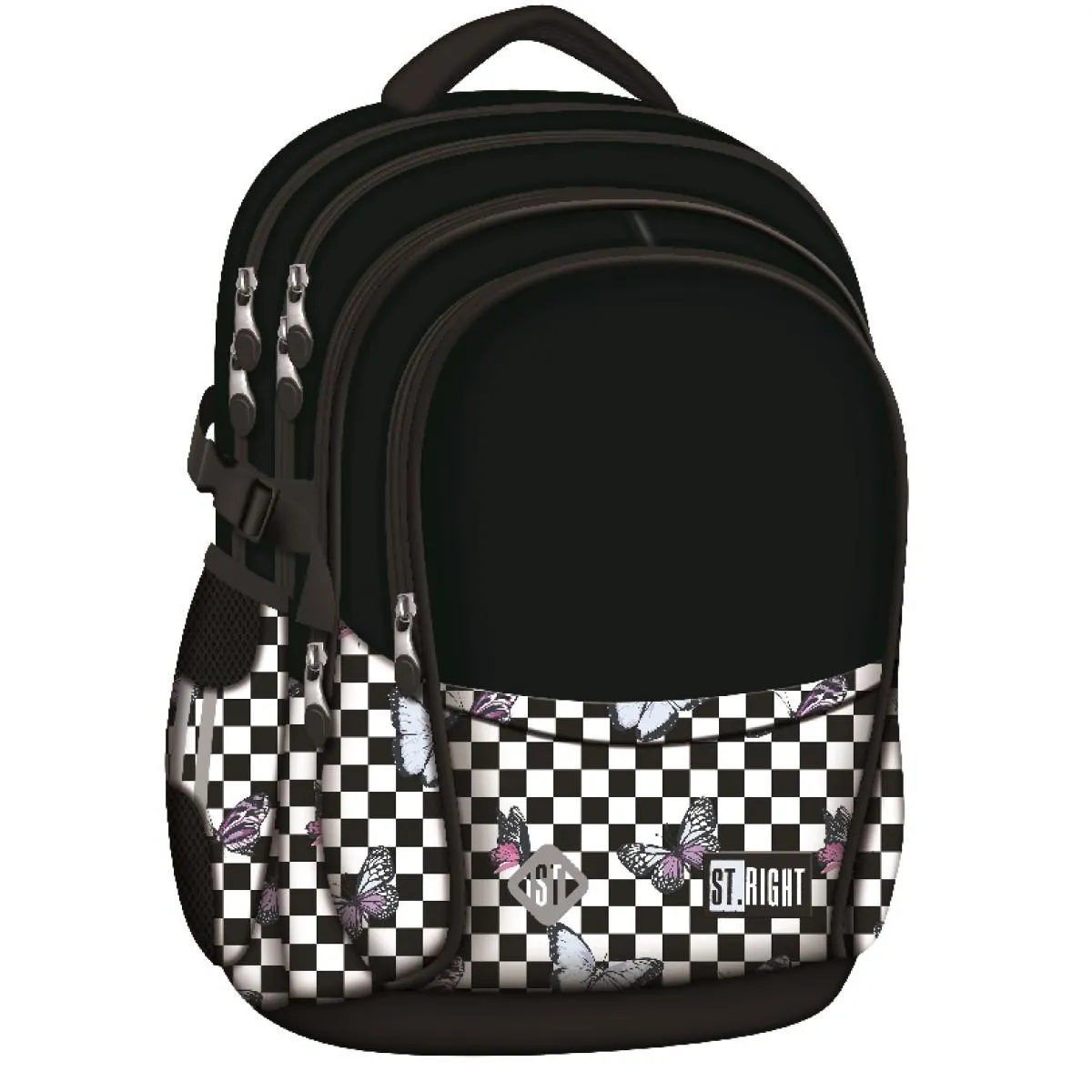 Ranac školski CHESSBOARD  BUTTERFLIES 