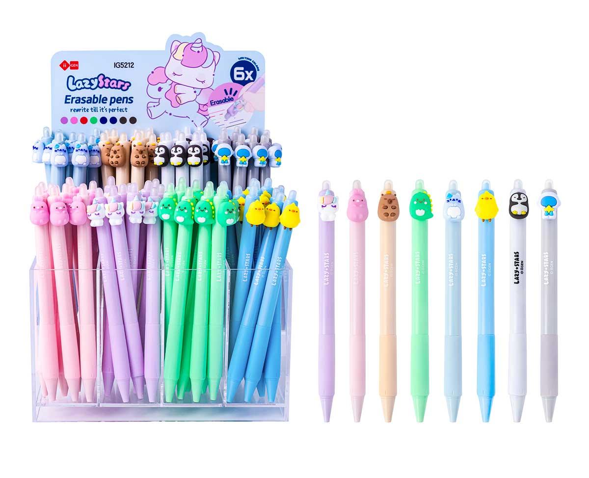 Piši-briši gel olovka LAZY STARS (motiv zeko) 
