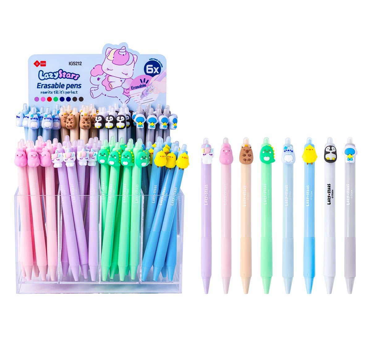 Piši-briši gel olovka LAZY STARS (motiv patka) 