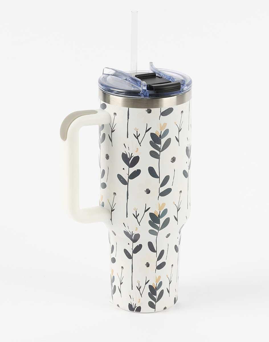 Putna šolja 1200ml od nerđajućeg čelika MIAU FLOWER 